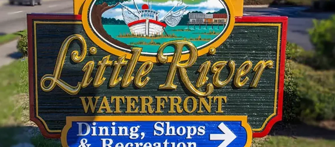 LR Waterfront Sign 2