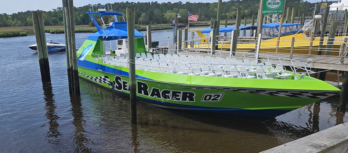 best dolphin tour in Myrtle Beach - SeaRacer